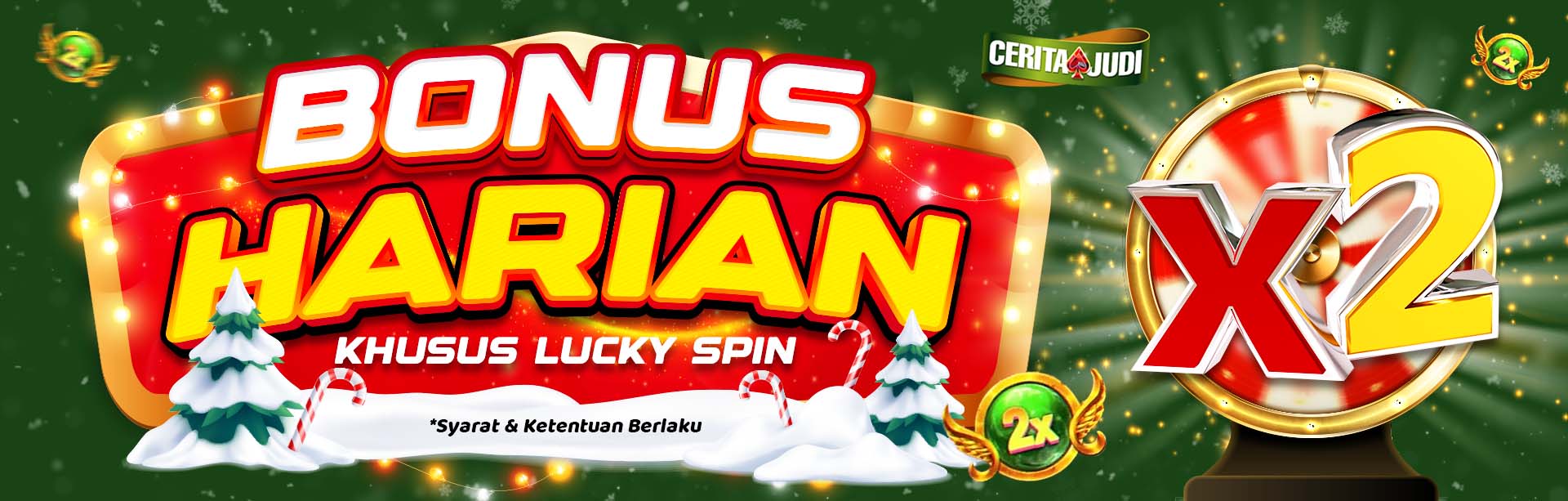 BONUS HARIAN LUCKY SPIN