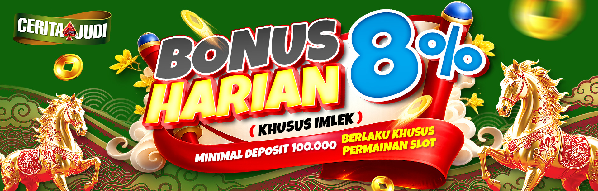 BONUS HARIAN IMLEK 8%