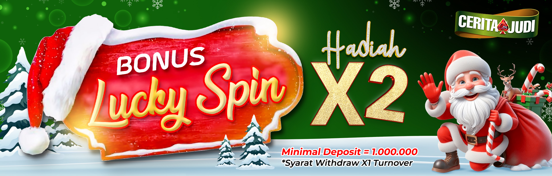 BONUS LUCKY SPIN NATAL 2025