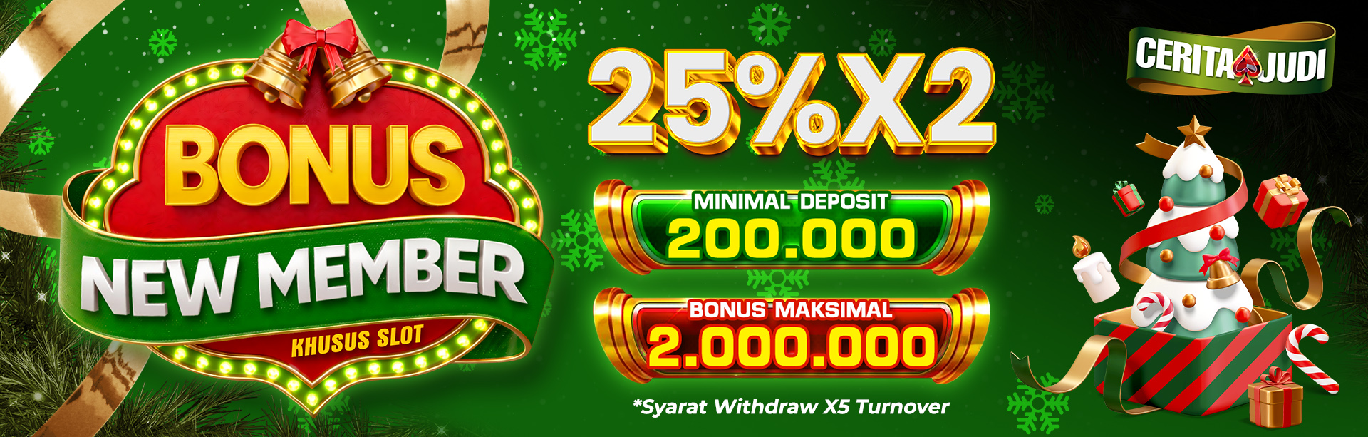 BONUS NEW MEMBER NATAL 2025